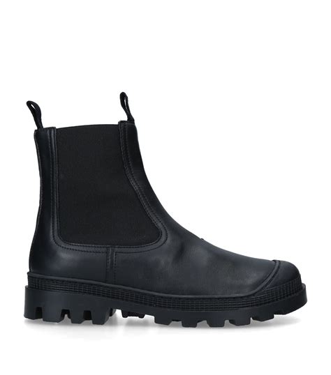 calfskin chelsea boots